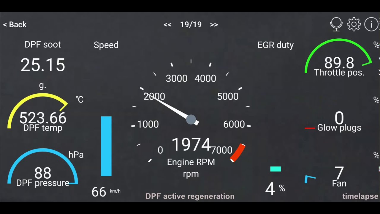 DPF Regenerasyon Yazılımı